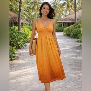 Vintage chesley ombre dress y2k boho